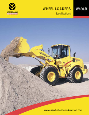 Wielladers New Holland LW130 B