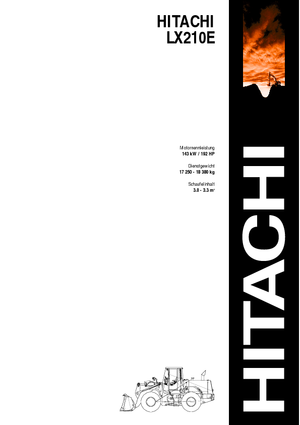 Wielladers Hitachi LX 210 E