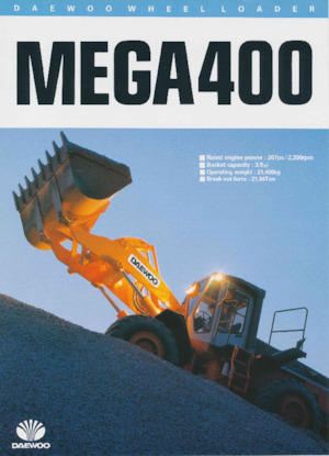 Wielladers Doosan Mega 400