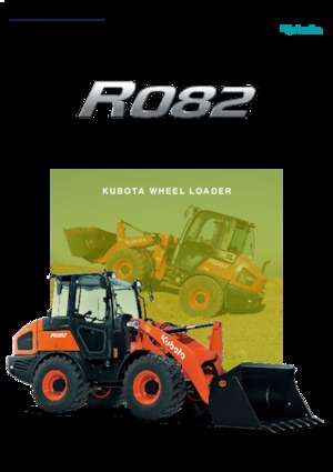 Wielladers Kubota R 082