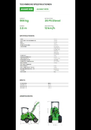 Wielladers Avant Tecno R 28