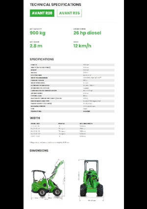 Wielladers Avant Tecno R 28