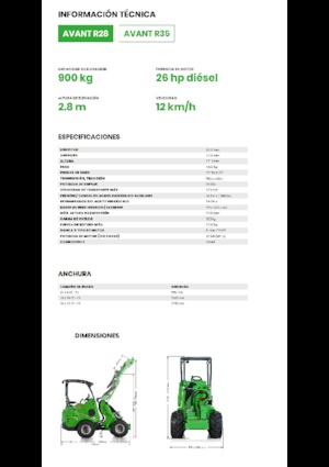 Wielladers Avant Tecno R 28