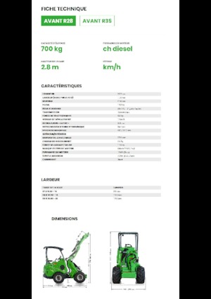 Wielladers Avant Tecno R 28