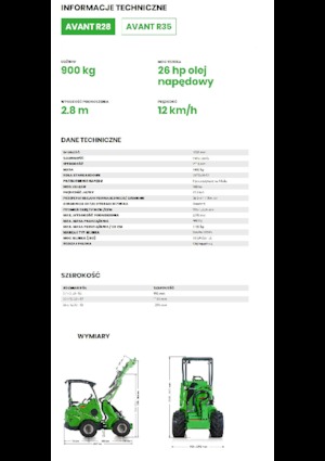 Wielladers Avant Tecno R 28