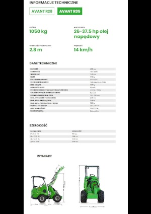 Wielladers Avant Tecno R 35