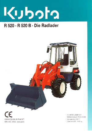 Wielladers Kubota R520