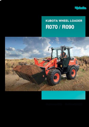 Wielladers Kubota R090