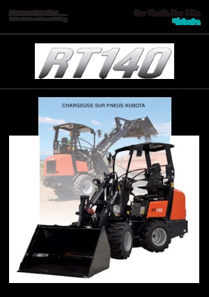 Wielladers Kubota RT140
