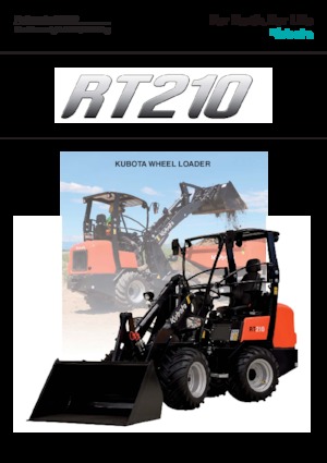 Wielladers Kubota RT210