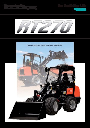 Wielladers Kubota RT270