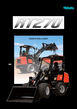 Wielladers Kubota RT270