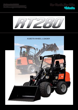 Wielladers Kubota RT280