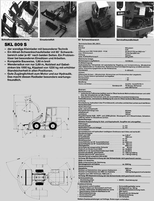 Wielladers Terex-Schaeff SKL 809 S
