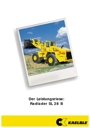 Wielladers Terex-Kaelble SL 28 B