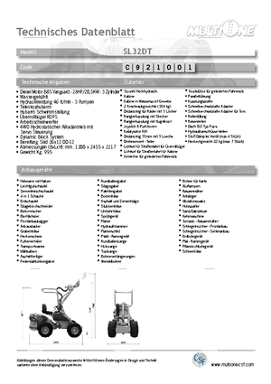 Wielladers Multione SL 32 DT