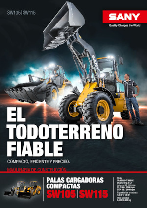 Wielladers Sany SW115