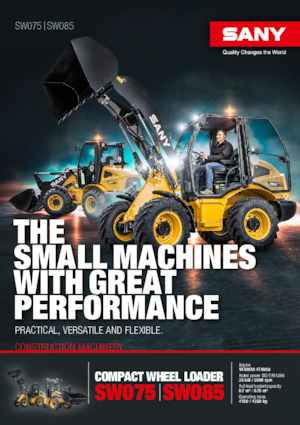 Wielladers Sany SW085