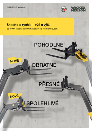 Telescoopladers Wacker Neuson TH522