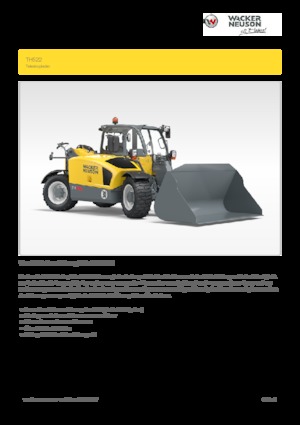 Telescoopladers Wacker Neuson TH522