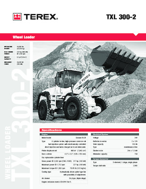 Wielladers Terex TXL 300-2
