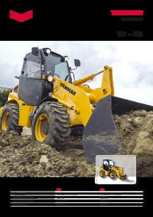 Wielladers Yanmar V8 