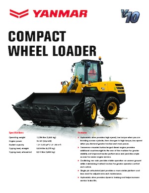 Wielladers Yanmar V10