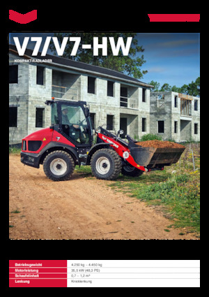 Wielladers Yanmar V7-HW