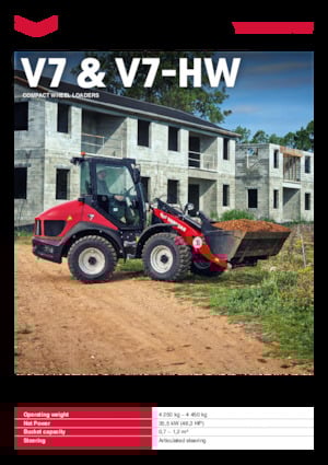 Wielladers Yanmar V7-HW
