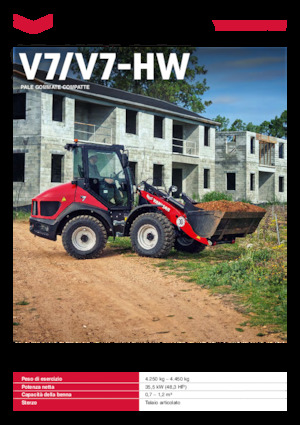 Wielladers Yanmar V7-HW