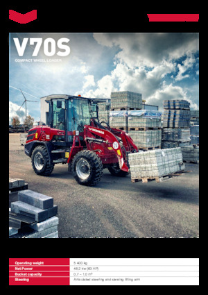 Wielladers Yanmar V70S