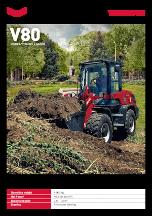 Wielladers Yanmar V80