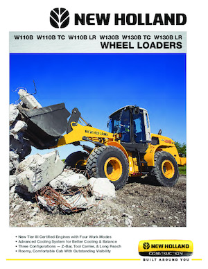 Wielladers New Holland W110 B TC