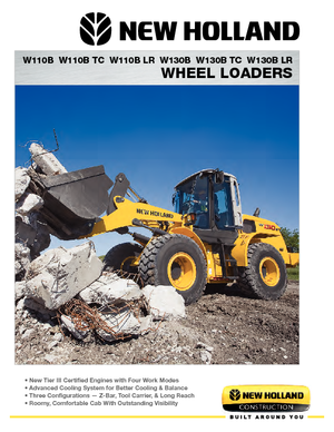 Wielladers New Holland W130TC