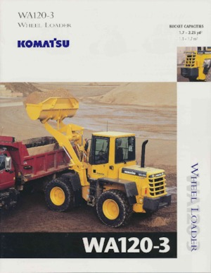 Wielladers Komatsu W 120-3