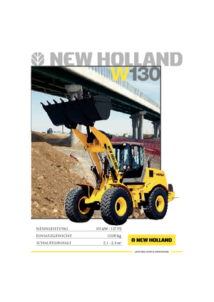 Wielladers New Holland W 130