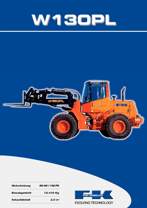 Wielladers Fiat Kobelco W 130 PL