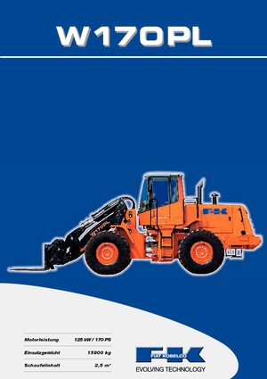 Wielladers Fiat Kobelco W 170 PL