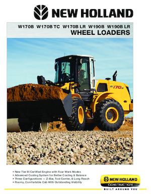 Wielladers New Holland W 190 B LR