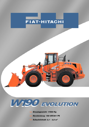 Wielladers Fiat-Hitachi W 190