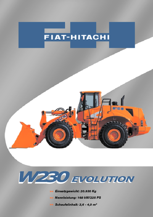 Wielladers Fiat-Hitachi W 230