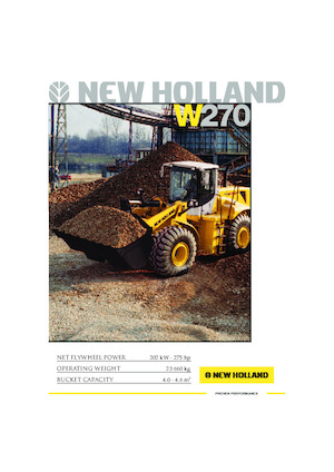 Wielladers New Holland W 270