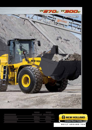 Wielladers New Holland W300C