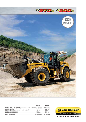 Wielladers New Holland W270C ZB
