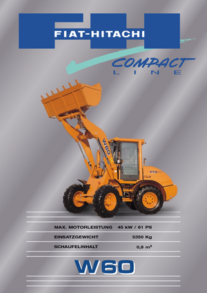 Wielladers Fiat-Hitachi W 60