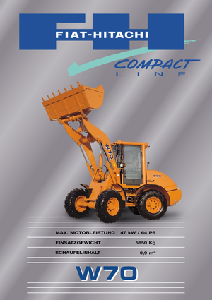 Wielladers Fiat-Hitachi W 70