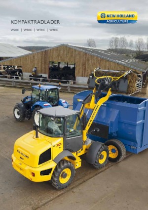 Wielladers New Holland W70C Z-bar