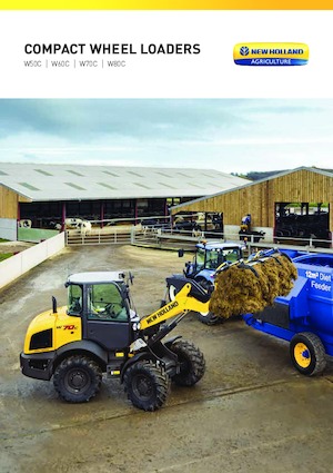 Wielladers New Holland W70C Z-bar