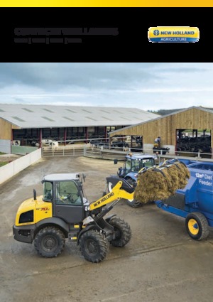 Wielladers New Holland W70C Z-bar