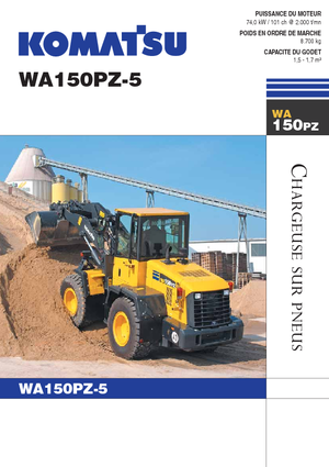 Wielladers Komatsu WA150PZ-5